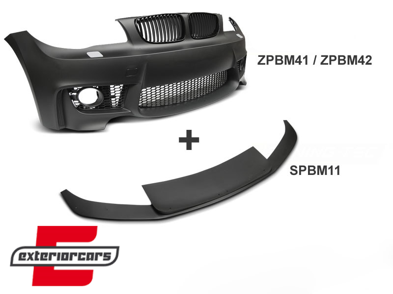 Prednji nastavak branika M-Performance dizajn / BMW serije 1 E81 E82 E87 E88 (2004-2011) - Slika 3