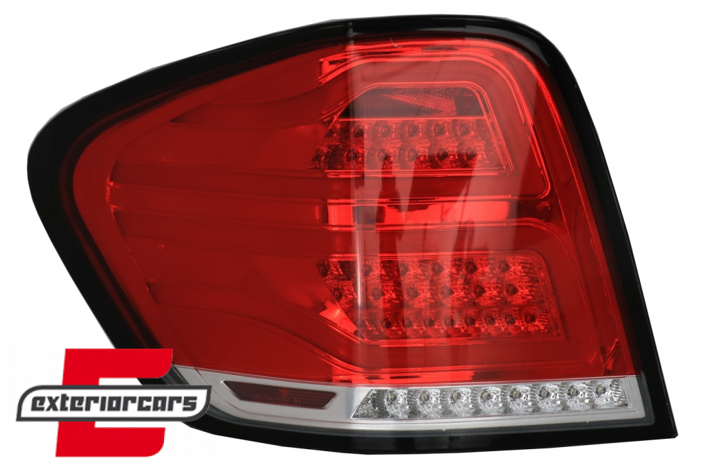 Full LED stražnja svjetla (crvena/kristal) / Mercedes ML klasa W164 (2005-2008) - Slika 2