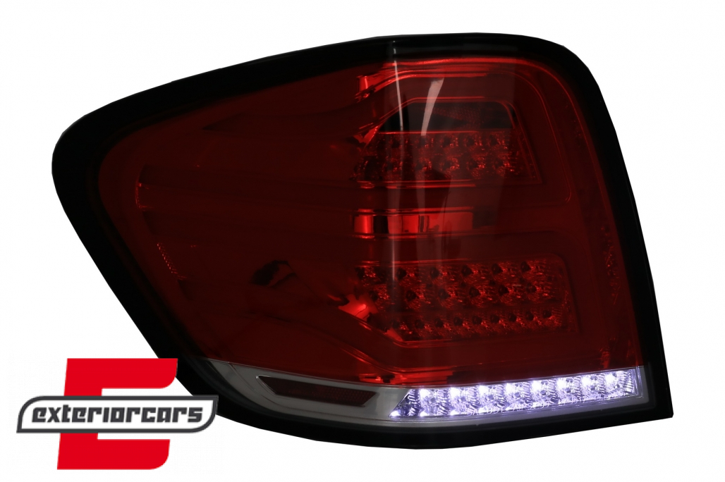 Full LED stražnja svjetla (crvena/kristal) / Mercedes ML klasa W164 (2005-2008) - Slika 5