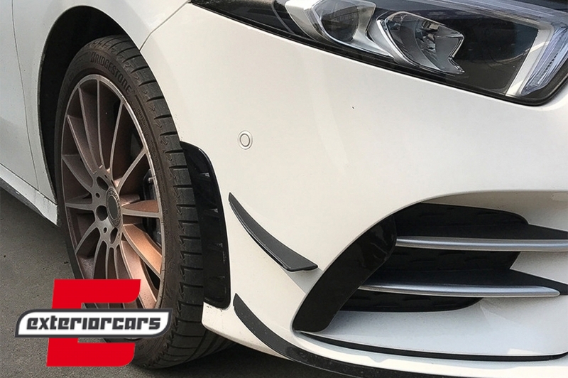 Bočni otvori na prednjem braniku (piano crna) / Mercedes A-klasa W177 Hatchback V177 limuzina (04.2018-12.2022) - Slika 8