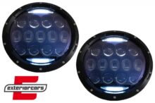 CREE LED prednji farovi Amber Halo DRL 7 Inch / Jeep Wrangler TJ & JK (1997-2018)