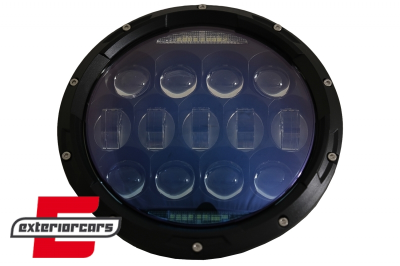 CREE LED prednji farovi Amber Halo DRL 7 Inch / Jeep Wrangler TJ & JK (1997-2018) - Slika 14