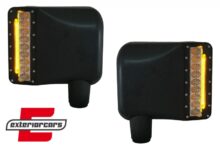 Kućišta bočnih retrovizora sa LED svjetlima & žmigavcima / JEEP Wrangler JK Rubicon (2007-2016)