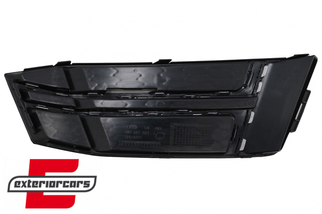 Bočne mrežice S-line dizajn (mat crna/chrome) / Audi A4 B9 limuzina karavan (2016-2019) - Slika 4