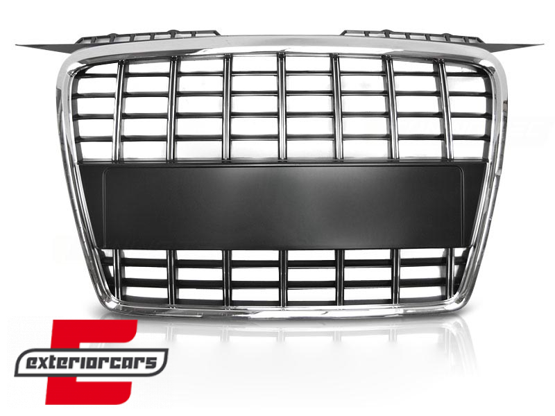 Prednja maska S3 dizajn (chrome/crna) / Audi A3 8P 8PA (2004-2007) - Slika 2