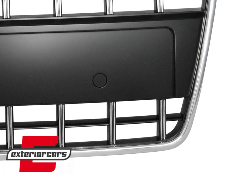Prednja maska S4 look (chrome/crna) / Audi A4 B7 (2004-2008) - Slika 4