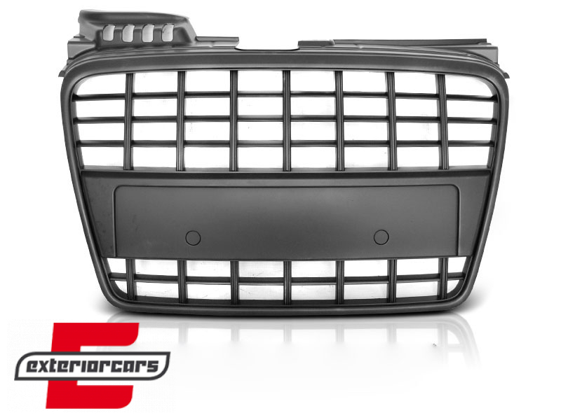 Prednja maska S4 look (mat crna) / Audi A4 B7 (2004-2008) - Slika 2