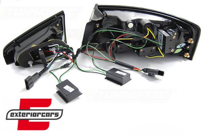 LED stražnja svjetla LedBar dizajn (crvena/smoke) / Audi A5 8T Coupe Cabrio Sportback (2007-2011) - Slika 6