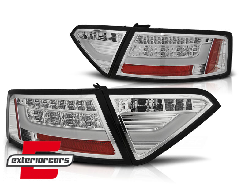 LED stražnja svjetla LedBar dizajn (chrome) / Audi A5 8T Coupe Cabrio Sportback (2007-2011) - Slika 2