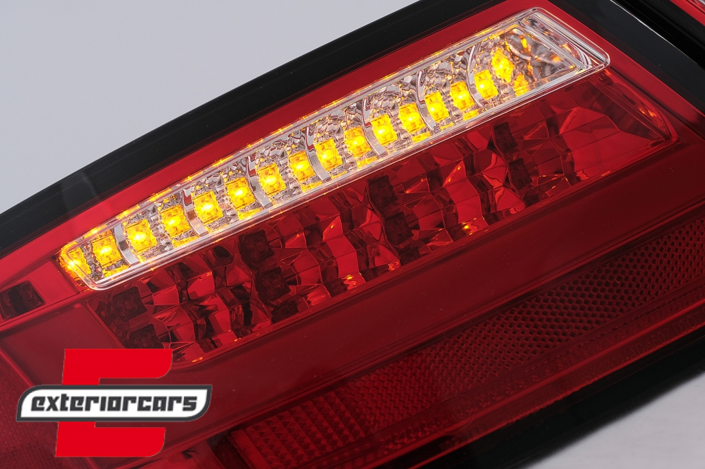 LED stražnja svjetla LedBar dizajn (crvena/kristal) / Audi A5 8T Coupe Cabrio Sportback (2007-2011) - Slika 13
