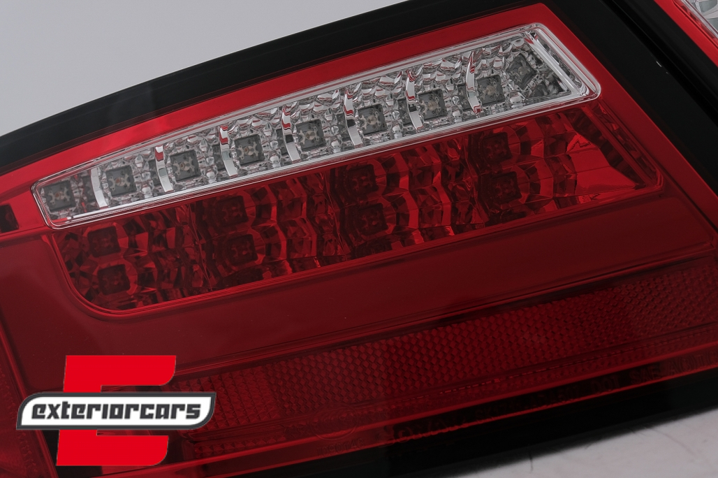 LED stražnja svjetla LedBar dizajn (crvena/kristal) / Audi A5 8T Coupe Cabrio Sportback (2007-2011) - Slika 19
