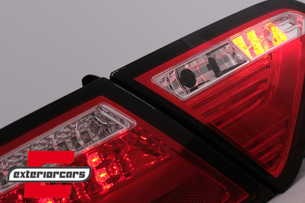 LED stražnja svjetla LedBar dizajn (crvena/kristal) / Audi A5 8T Coupe Cabrio Sportback (2007-2011) - Slika 9