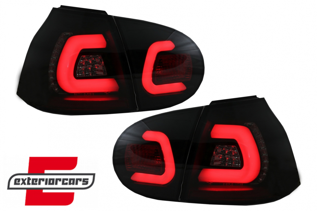 LED stražnja svjetla LedBar (crna/smoke) / Volkswagen Golf 5 (2003-2008) - Slika 4