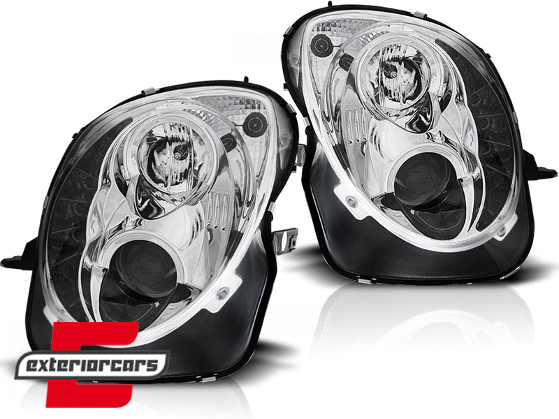 Prednja svjetla LED DayLight (chrome) / Alfa Romeo Mito (2008-2019) - Slika 2