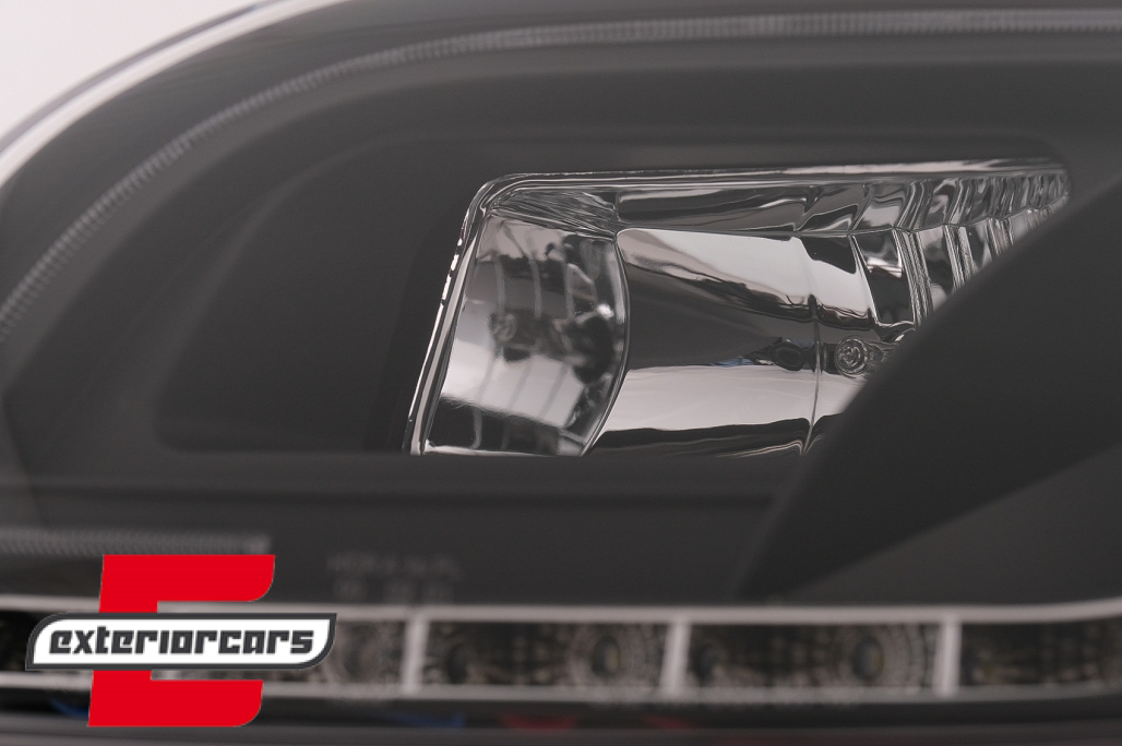 Prednja svjetla LED TubeLights (crna) / Audi A4 B7 (2004-2008) - Slika 19