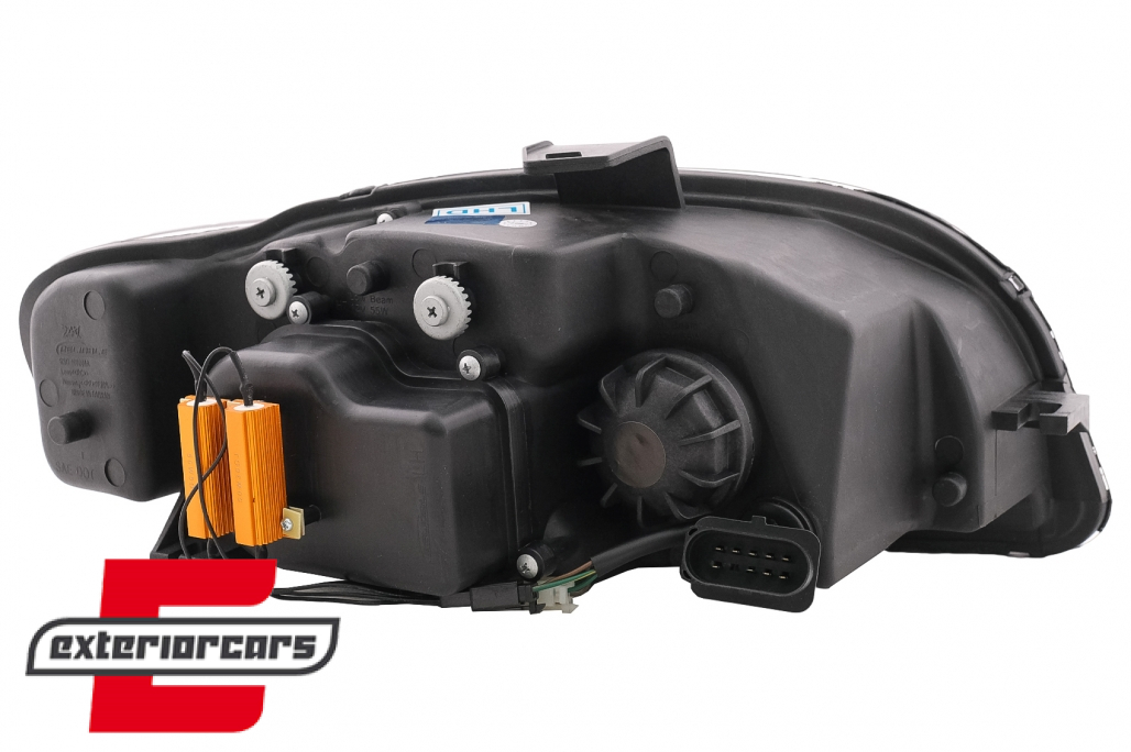 Prednja svjetla LED TubeLights (crna) / Audi A4 B7 (2004-2008) - Slika 22