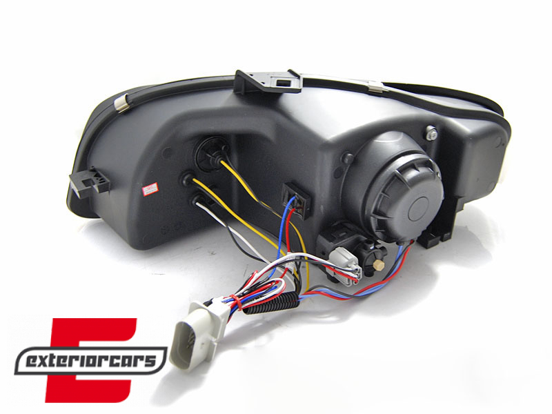 Prednja svjetla LED DayLights (chrome) / Audi A4 B7 (2004-2008) - Slika 6