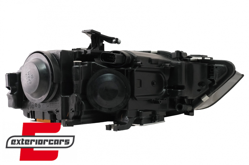 Prednja svjetla LED DRL Xenon look (crna) / Audi A4 B8.5 Facelift (2012-2015) - Slika 9
