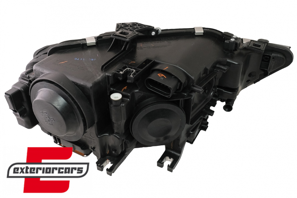 Prednja svjetla LED DRL Xenon look (crna) / Audi A4 B8.5 Facelift (2012-2015) - Slika 10