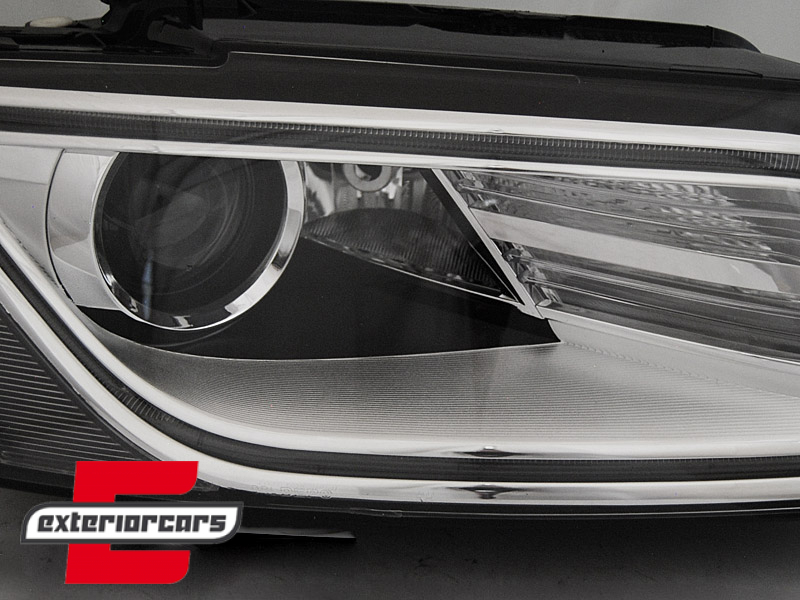 Prednja svjetla LED DRL Xenon look (chrome) / Audi Q5 8R (2012-2017) - Slika 3