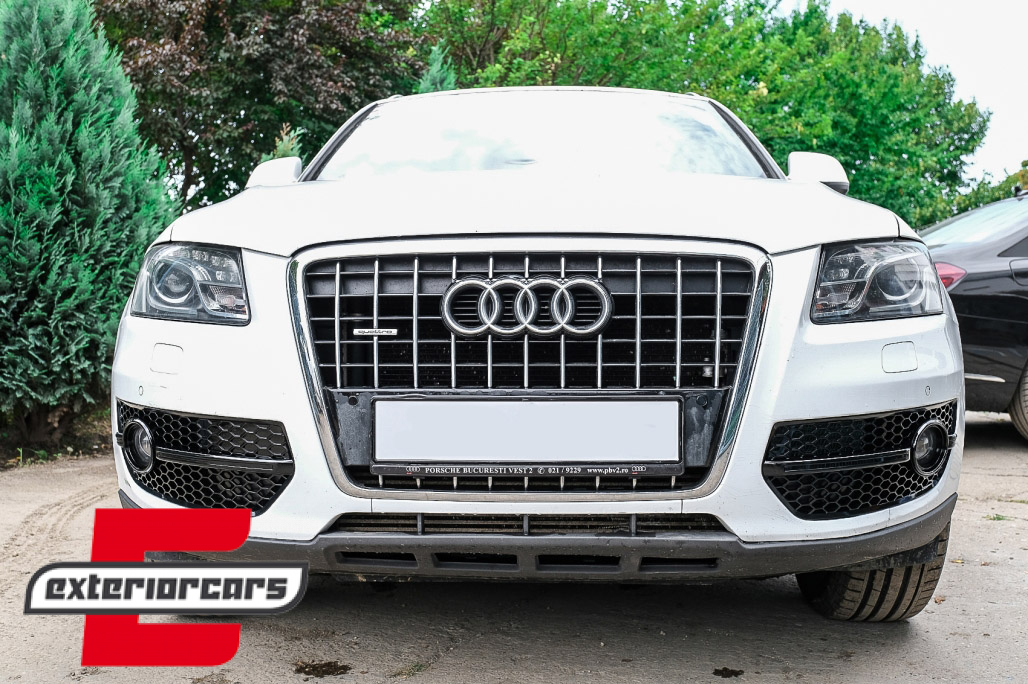 Bočne mrežice RS dizajn (piano crna) / Audi Q5 SUV 8R (2008-2011) - Slika 6