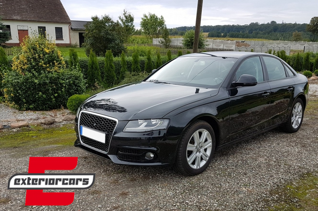Bočne mrežice S4 dizajn (piano crna) / AUDI A4 B8 8K (2007-2011) - Slika 5