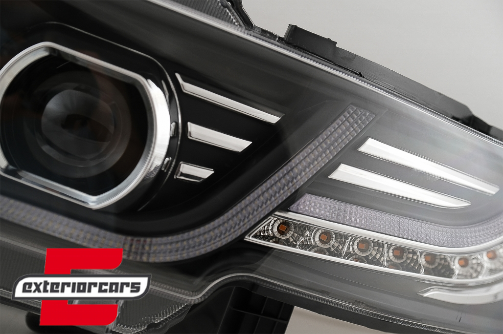 Prednja maska & LED prednji farovi Dinamički žmigavci Bi-Xenon look / Toyota FJ Cruiser XJ10 (2007-2015) - Slika 12