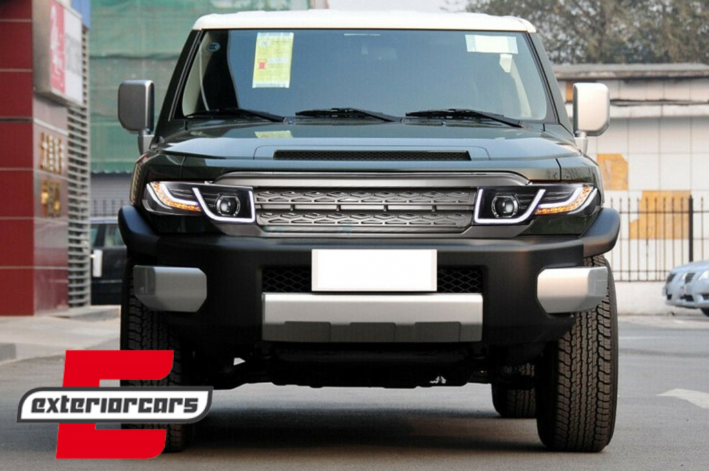 Prednja maska & LED prednji farovi Dinamički žmigavci Bi-Xenon look / Toyota FJ Cruiser XJ10 (2007-2015) - Slika 19