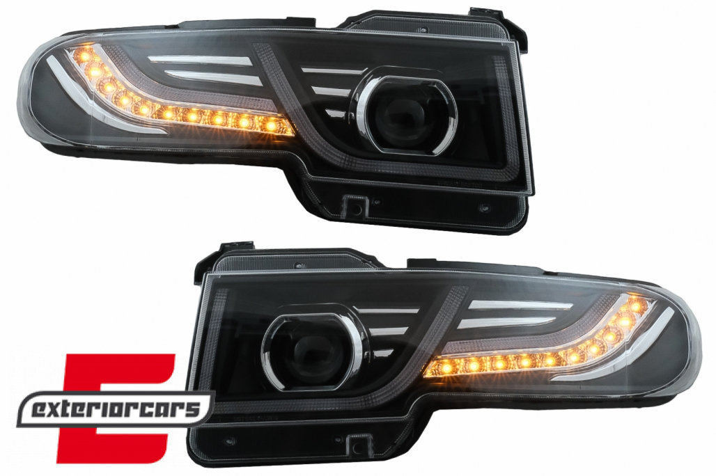 Prednja maska & LED prednji farovi Dinamički žmigavci Bi-Xenon look / Toyota FJ Cruiser XJ10 (2007-2015) - Slika 7