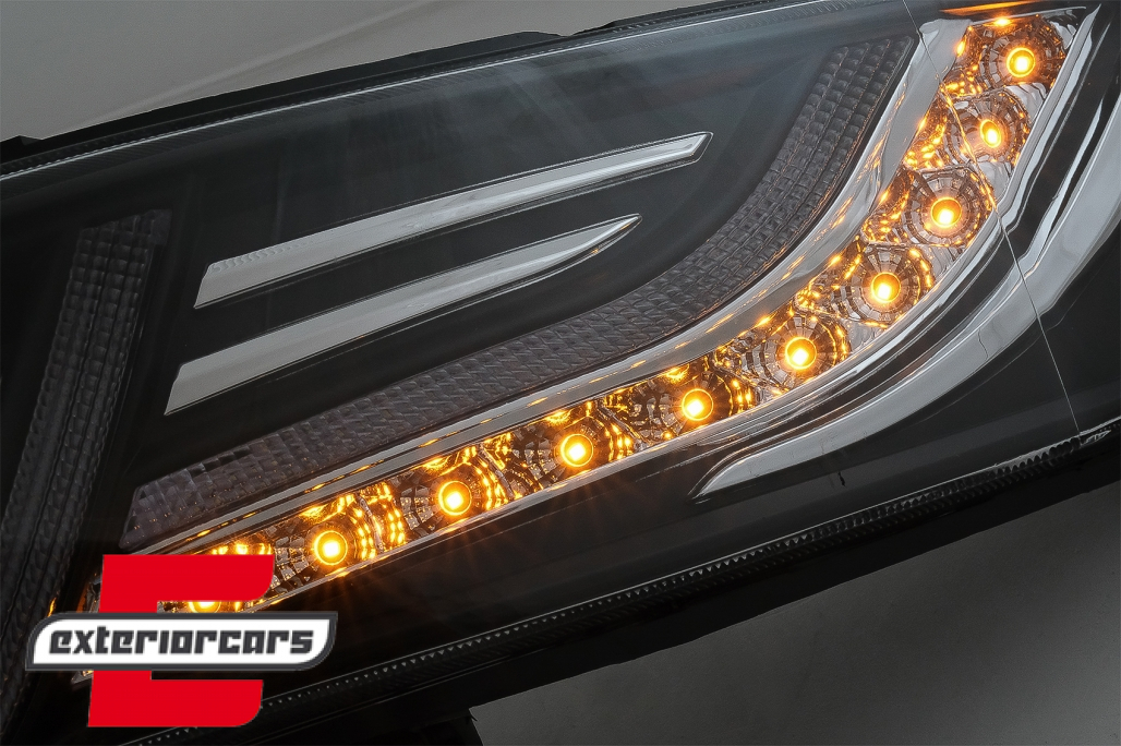 Prednja maska & LED prednji farovi Dinamički žmigavci Bi-Xenon look / Toyota FJ Cruiser XJ10 (2007-2015) - Slika 8