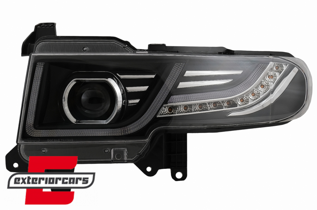 Prednja maska & LED prednji farovi Dinamički žmigavci Bi-Xenon look / Toyota FJ Cruiser XJ10 (2007-2015) - Slika 9