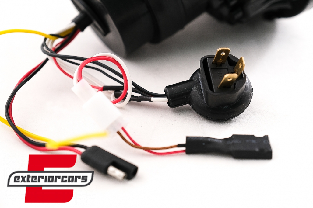 Full LED prednji farovi Angel Eye za pretvorbu u 2018 model / Jeep Wrangler JK (2007-2017) - Slika 14