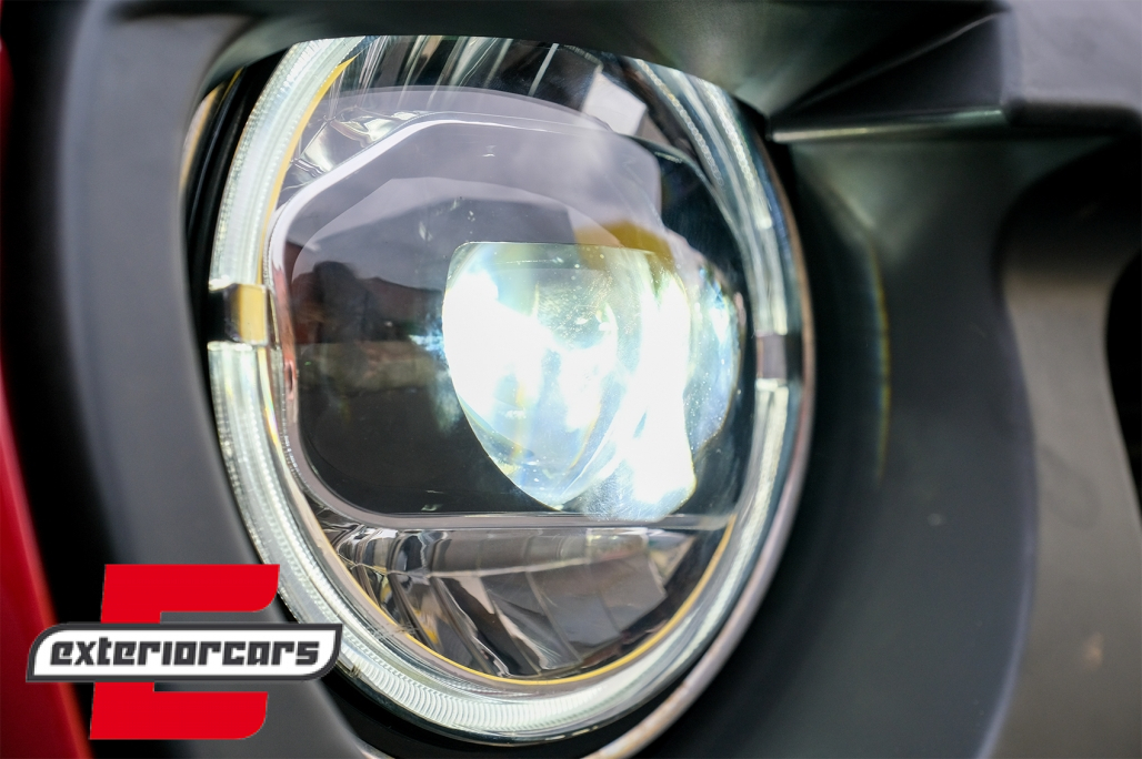 Full LED prednji farovi Angel Eye za pretvorbu u 2018 model / Jeep Wrangler JK (2007-2017) - Slika 23