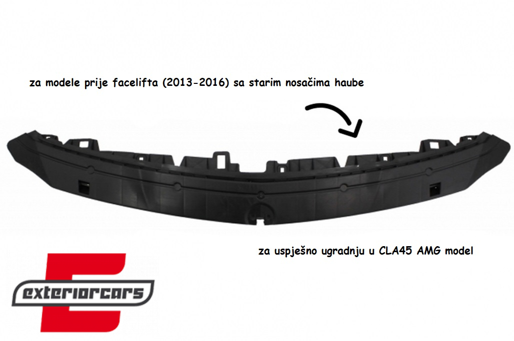 Prednji branik CLA45 AMG dizajn / Mercedes CLA W117 X117 (2013-2018) - Slika 8