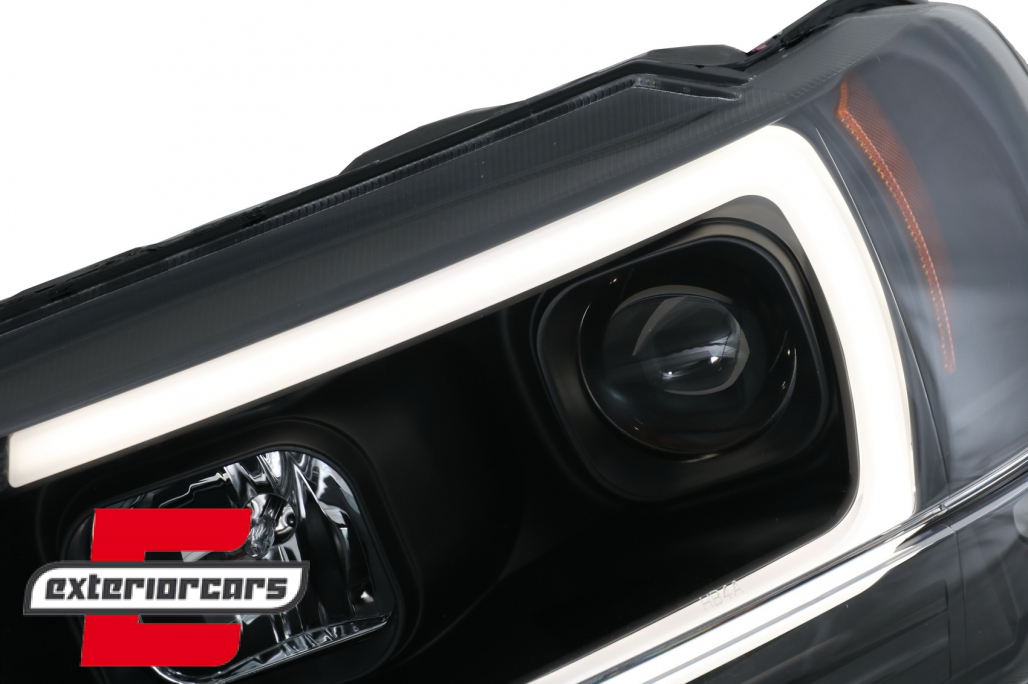 Prednja svjetla LED TubeLight (crna) / JEEP Grand Cherokee (1999-05.2005) - Slika 6