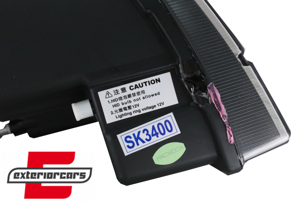 Prednja svjetla LED TubeLight (crna) / JEEP Grand Cherokee (1999-05.2005) - Slika 8