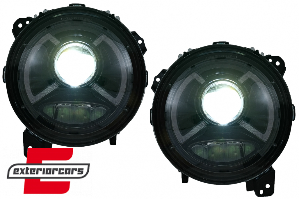 Full LED prednja svjetla TruDRL dizajn / Jeep Wrangler IV JL/JLU (2018-2023) - Slika 14