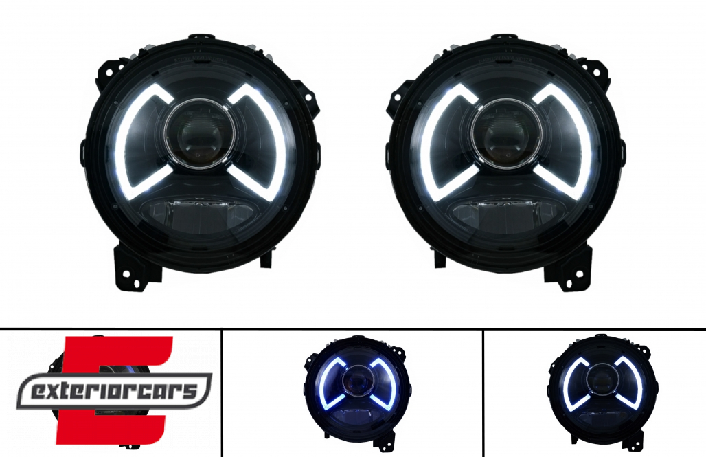Full LED prednja svjetla TruDRL dizajn / Jeep Wrangler IV JL/JLU (2018-2023) - Slika 22