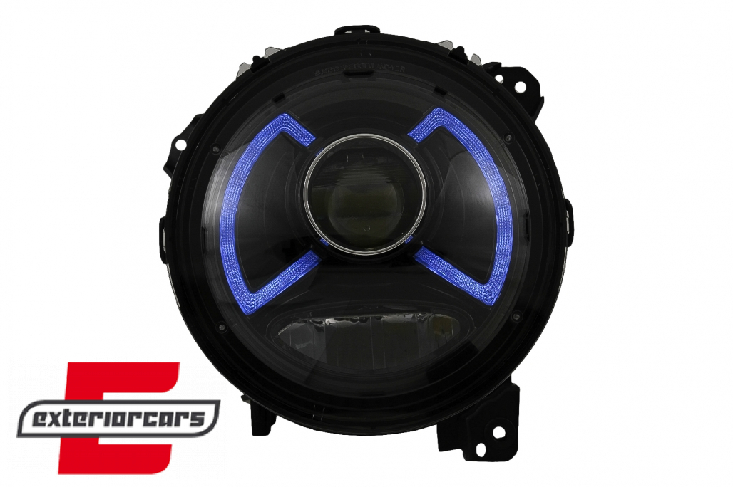 Full LED prednja svjetla TruDRL dizajn / Jeep Wrangler IV JL/JLU (2018-2023) - Slika 4