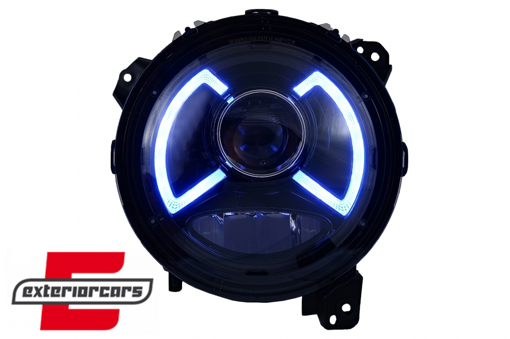Full LED prednja svjetla TruDRL dizajn / Jeep Wrangler IV JL/JLU (2018-2023) - Slika 5