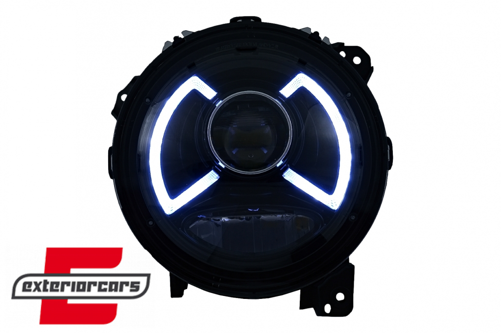 Full LED prednja svjetla TruDRL dizajn / Jeep Wrangler IV JL/JLU (2018-2023) - Slika 6