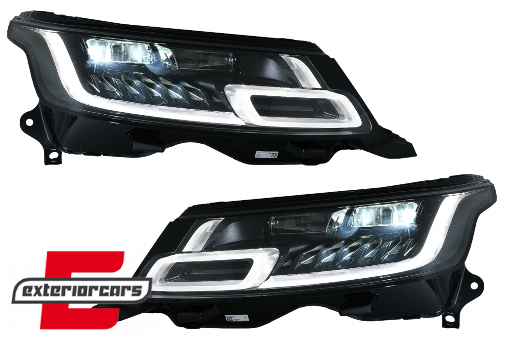 Full LED prednji farovi SEQ žmigavci pretvorba u 2018 model Matrix look / Range Rover Sport L494 (2013-2017) - Slika 16