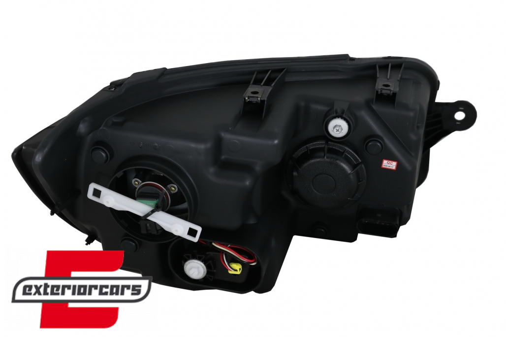LED prednja svjetla TubeLight dizajn (crna/chrome) / VW T6 (2015-2019) - Slika 5