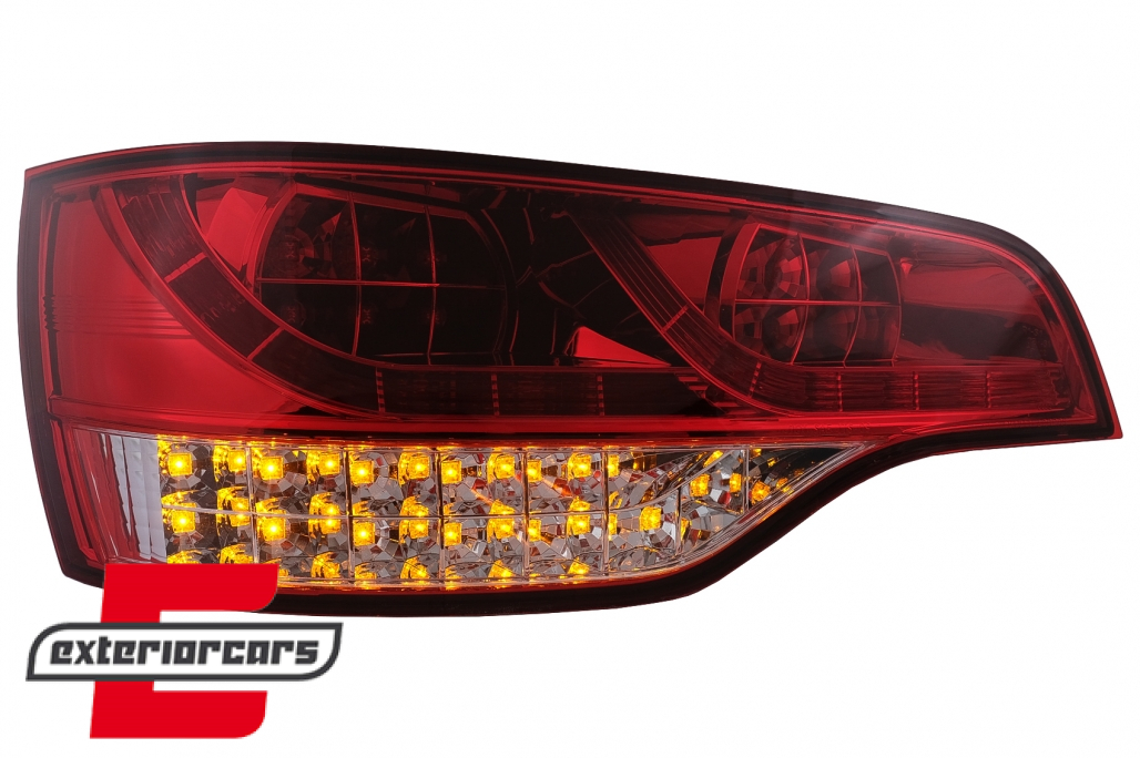 Full LED stražnja svjetla (crvena/kristal) / Audi Q7 4L (2006-2009) - Slika 11