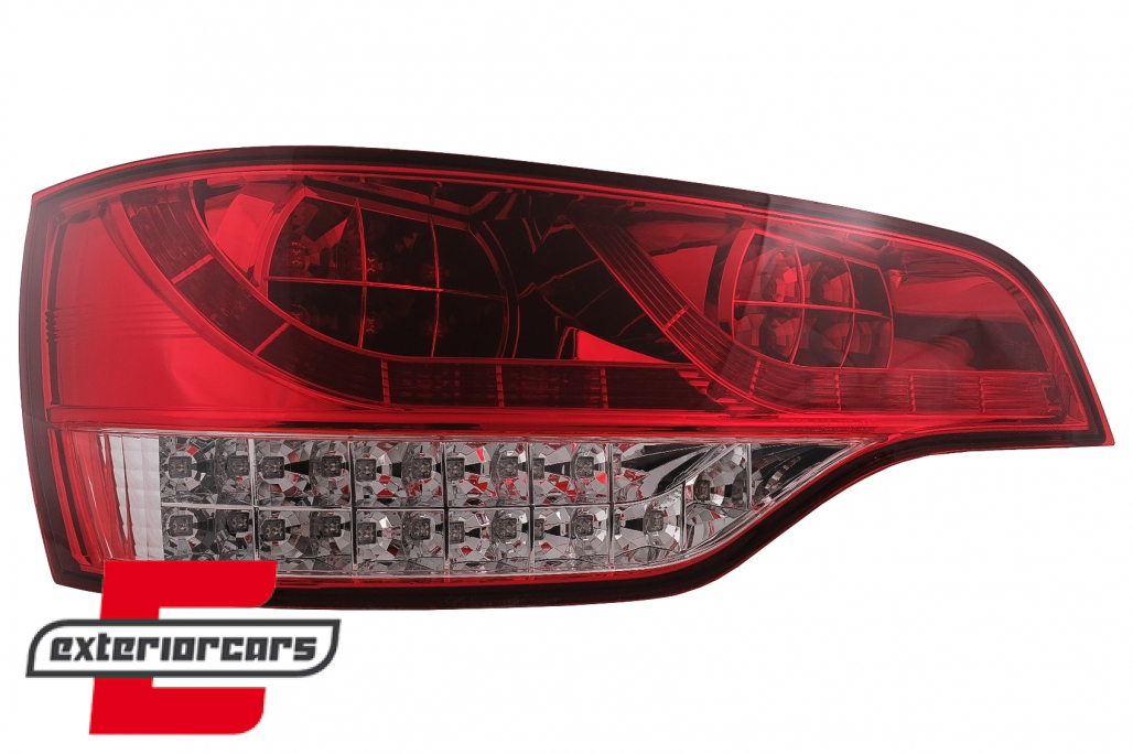 Full LED stražnja svjetla (crvena/kristal) / Audi Q7 4L (2006-2009) - Slika 14