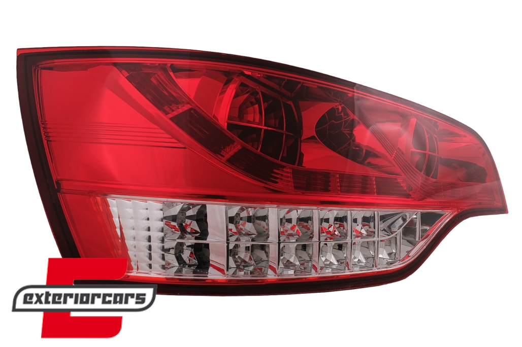 Full LED stražnja svjetla (crvena/kristal) / Audi Q7 4L (2006-2009) - Slika 16