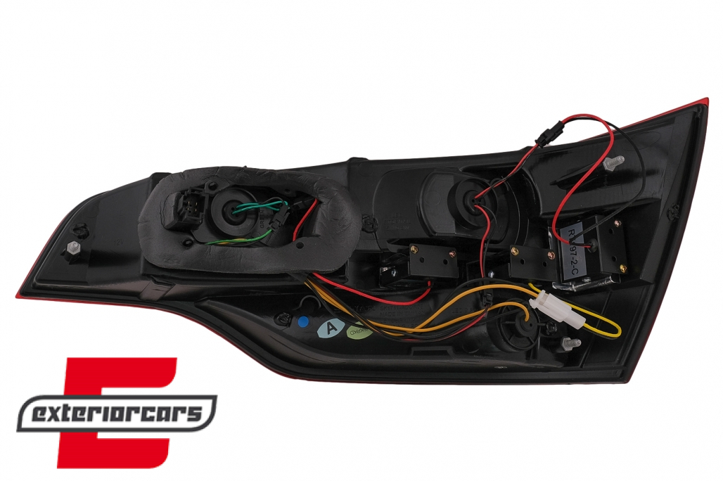 Full LED stražnja svjetla (crvena/kristal) / Audi Q7 4L (2006-2009) - Slika 19