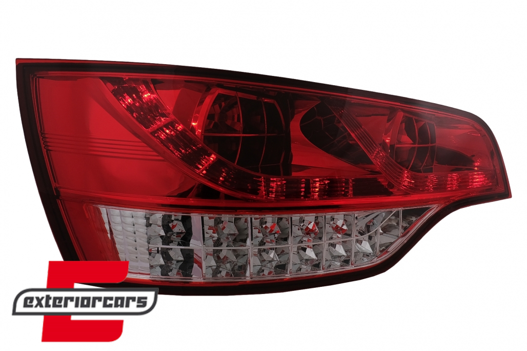 Full LED stražnja svjetla (crvena/kristal) / Audi Q7 4L (2006-2009) - Slika 4