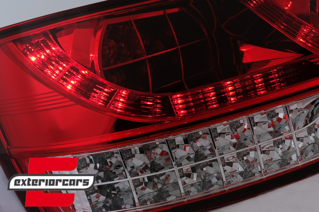 Full LED stražnja svjetla (crvena/kristal) / Audi Q7 4L (2006-2009) - Slika 5