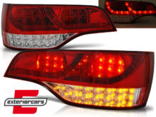 Full LED stražnja svjetla (crvena/kristal) / Audi Q7 4L (2006-2009)